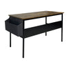 Industrial Style Computer Desk Study Desk Office Long Desk with Storage