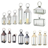 Stainless Steel Lanterns Candle Holder Stand Hanging/Free Standing Wedding Decor