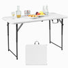 Portable Folding BBQ Camping Table Adjustable Dining Table Garden Party Picnic