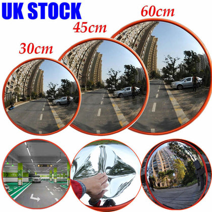 Blind Spot 180° Wide Angle Mirror Shop Security Curved Convex Driveway Traffic