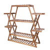Large Sized Wood Plant Stand Multifunctiona