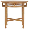 3 Piece Garden Dining Set Solid Teak Wood S8U7