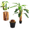 180Cm Artificial Banana Tree On Pot Home & Office Tropical Tree Faux Green Plant