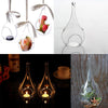 6-36PC Glass Teardrop Shaped Tea light Candle Holders Bauble Wedding Centerpiece