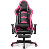 Ergonomic Gaming Chair Adjustable High Back Computer Chair W/ Remote Control LED