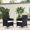 Rattan Furniture Bistro Set Garden Table 2/4 Chairs Patio Outdoor Conservatory