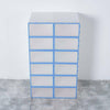 12x White Clear Shoe Storage Boxes Drawer Stackable Foldable Durable Organiser