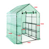 Walk in Garden Greenhouse 100% Waterproof, UV Protection, Heat Preservation