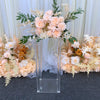 60/80/100cm Clear Tall Flower Stand Pedestal Plinth Display Cake Holder Wedding