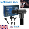 UK Percussion Massage Gun Massager Muscle Vibration Relaxing Therapy Deep Tissue