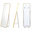 Large Full Length Mirror Gold Steel Frame Dressing Floor Mirror Standing/Hangi