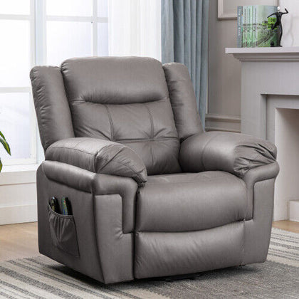 Electric Power Lift Riser Recliner Chair Armchair w/ Massage Heating Function QZ