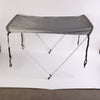 Foldable 2 Bow Sunshade Top Boat Canopy Cover Aluminum Alloy Pole Oxford Cloth