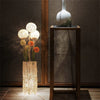 Modern Dimmable Floor Lamp Living Room Standing LED Rattan Light Tree Lantern UK