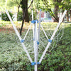 Clothes Airer Portable Rotary Washing Line 4 Arm Free Standing Multi Laundry UK
