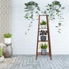 117cm Bamboo Plant Stand Ladder Shelf Tall Plant Rack Flower Pots Holder Display