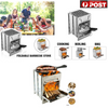 SYST Portable Outdoor Stove Camping Cooking Picnic BBQ Steel Wood Burner Cooker