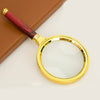 Clear 60mm Handheld 15X Magnifier Magnifying Glass Loupe Reading Jewelry Aid