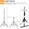 135W Continuous Lighting 20*28" Large Softbox Photography Studio Light Stand Kit