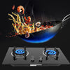 Portable Liquefied Gas Stove 2 Burner Indoor Cooker Caravan Double Cooktop Hob