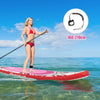 10.5 FT Inflatable Stand Up Paddle Board SUP Surfboard Adjustable Non-Slip Deck