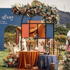 2M Lawn Wedding Arch Backdrop Stand Flower Display Frame Background Metal Rack
