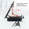 Adjustable Drafting Table Art Craft Drawing Desk with/Stool Desk Stand