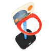 Kids Basketball Hoop Stand 2 in 1 Toddler Basketball Set W/ Ring Toss Adjustable