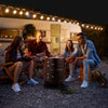 3 in 1 Charcoal Smoker BBQ Grill with Thermometer Patio Camping Barbecue Outdoor