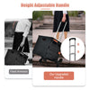 Multipurpose Utility Cart w/ 360° Swivel Front Wheel Folding Shopping Boot Cart