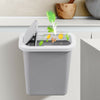 Cabinet Door Hanging Trash Can Waste Bin Plastic Garbage Basket Kitchen Office