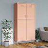 Wardrobe 90x50x180 Steel F4S5