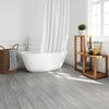 36pcs/5m² Luxury Vinyl Tiles PVC Self Adhesive Wood Look Flooring Kitchen Bath