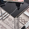 Marble Pattern Nest Of 3 Coffee Table Nested Tables Side Sofa End Nesting Tables