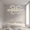 Stylish Flower/Wave LED Ceiling Light Chandelier Lights Living Dining Room uk