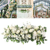 Artificial Silk Rose Peony Wedding Arch Flower Home Party Wedding Backdrop Decor