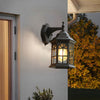 Front Porch Vintage Wall Lantern Black Wall Sconce Outdoor Lighting Lamp Garden
