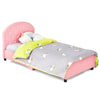 150CM Kids Bed Frame Children Slatted Platform Bed with Headboard and Footboard