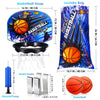 Over Door Basketball Hoop Mini Indoor Ball Set Net Board Toy Kids Backboard Game