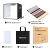 PULUZ Photo Studio Lighting Box Portable Photography Backdrop LED Light Tent