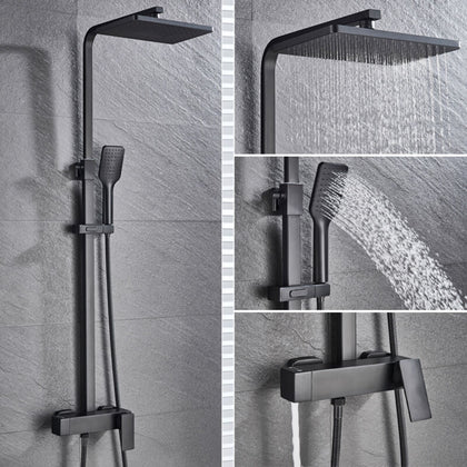 3-Way Shower Set Bathroom Mixer Tap 8