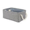 Foldable Storage Box Fabric Small Toy Cosmetic Case Carry Basket Desk Organiser
