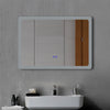 Bluetooth Bathroom Mirror with LED Light 3 Colors Touch Sensor Demister Pad