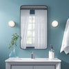 Wall Mounted Mirror Rectangle Bathroom Bedroom Dressing Room Metal Frame Mirror