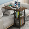 Adjustable Mobile Laptop Table Notebook Desk Sofa Bed Tray Computer StorageShelf