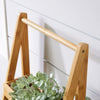 3 Tier Plant Stand Ladder Tray Design Flower Pot Holder Lightweight Bamboo Unit