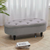 Large Chesterfield Footstool Sofa Ottoman Pouffe Stool Bench Chair Window Seat