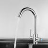 Kitchen Sink Mixer Taps Spray Chrome Brass Faucet Twin Single Lever Swivel Taps