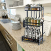 3 Tier Herbs Spice Rack Jars Organiser Cabinet Kitchen Storage Shelf Holder