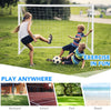 Kids Junior Portable Soccer Goal Football Training Net Practice Game Target